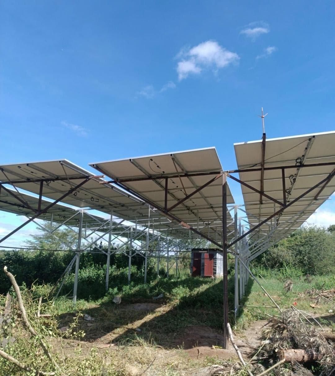 solar panel with lithium battery